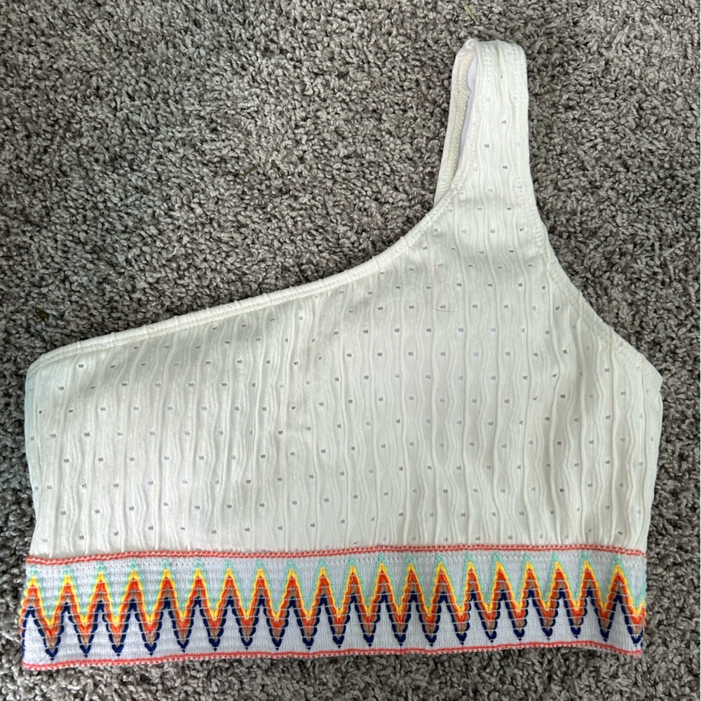 off the shoulder bikini top